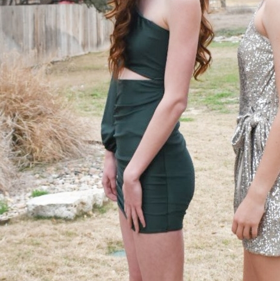 Green B Darlin Dress Sz 7/8 - Picture 8 of 8